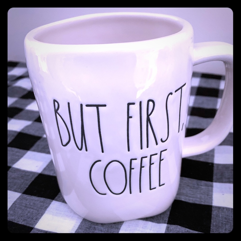BUT FIRST COFFEE Rae Dunn coffee mug